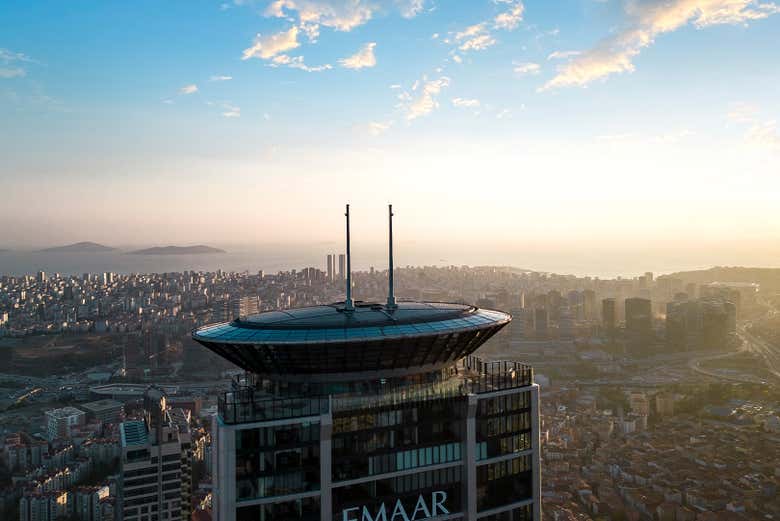 Topo do edifício Emaar