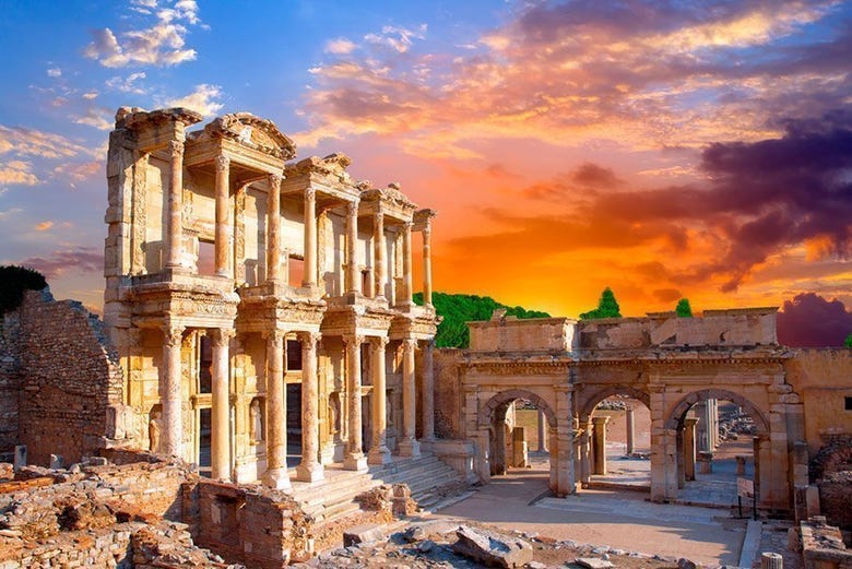Templo de Celso, em Éfeso