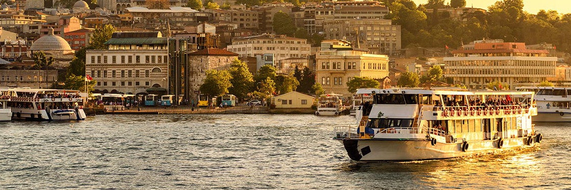 Barcos em Istambul